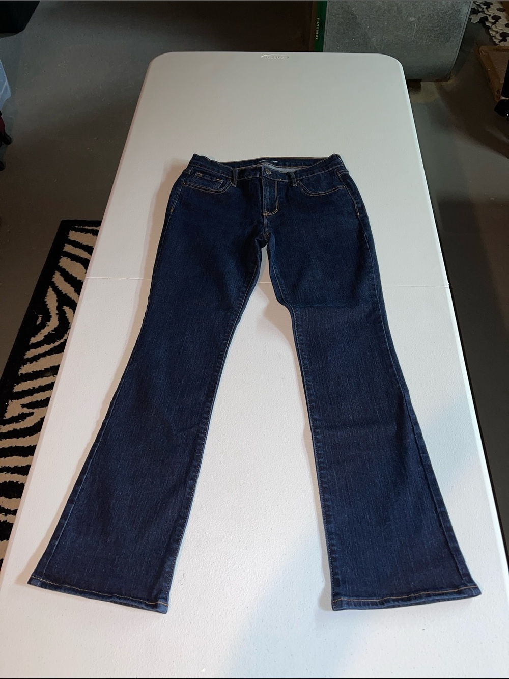 Old Navy Dark Blue Flare Jeans